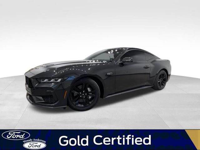 Dark Matter Gray Metallic 2024 Ford Mustang Coupe Rear-Wheel Drive 6-Speed Manual