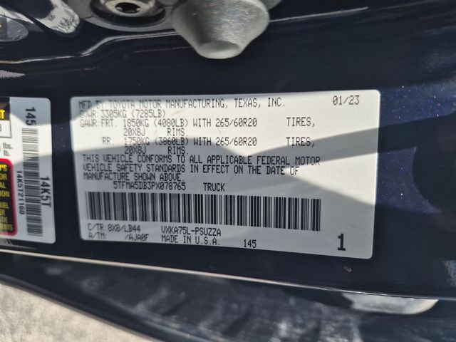 Used 2023 Toyota Tundra 1794 4D CrewMax