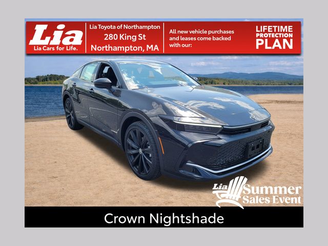 Black 2026 Toyota Crown Nightshade AWD Sedan All-Wheel Drive Continuously Variable Transmission