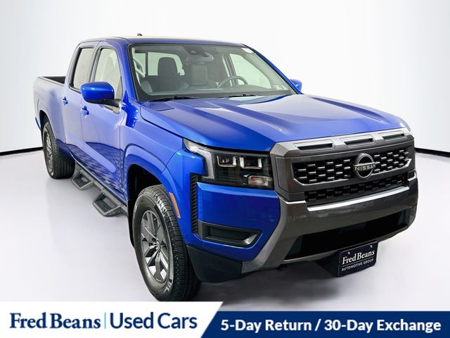 Bluestone Pearl 2026 Nissan Frontier Pickup Truck Four-Wheel Drive 9-Speed Automatic Overdrive