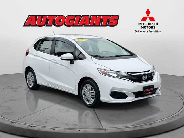 Platinum White Pearl 2019 Honda Fit LX FWD Hatchback Front-Wheel Drive Continuously Variable Transmission