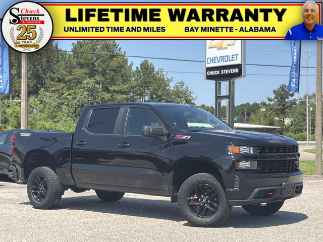 Black 2021 Chevrolet Silverado 1500 Pickup Truck Four-Wheel Drive 6-Speed Automatic Overdrive