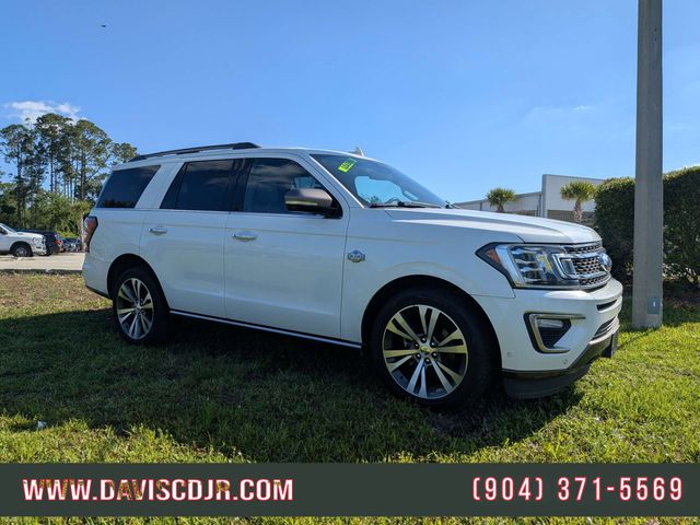 White Metallic 2020 Ford Expedition King Ranch 4WD SUV / Crossover Four-Wheel Drive Automatic