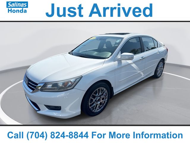 White Orchid Pearl 2014 Honda Accord Sedan Front-Wheel Drive Continuously Variable Transmission