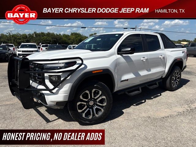 Summit White 2024 GMC Canyon Pickup Truck Four-Wheel Drive 8-Speed Automatic