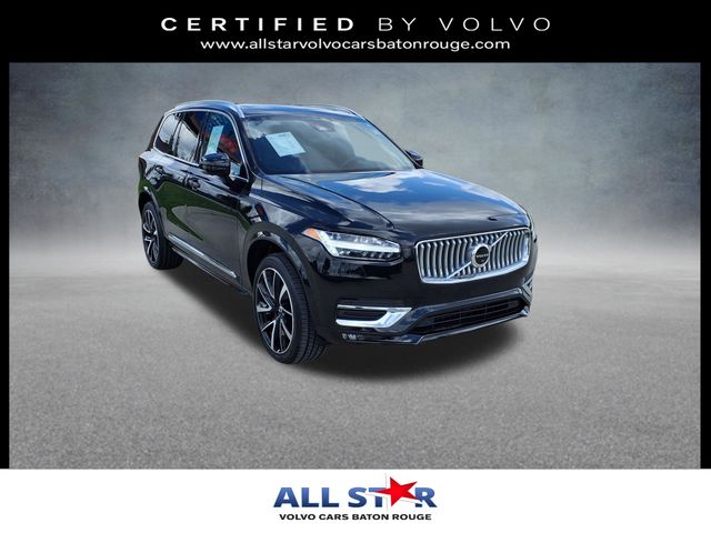 Onyx Black Metallic 2023 Volvo XC90 B6 Plus Bright Theme 7-Passenger AWD SUV / Crossover All-Wheel Drive Automatic