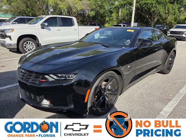 Black 2019 Chevrolet Camaro 1LT Coupe RWD Coupe Rear-Wheel Drive 8-Speed Automatic
