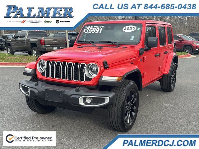 2025 Jeep Wrangler 4xe Sahara 4WD