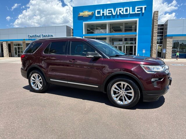Red (Burgundy) 2019 Ford Explorer SUV / Crossover All-Wheel Drive 6-Speed Automatic