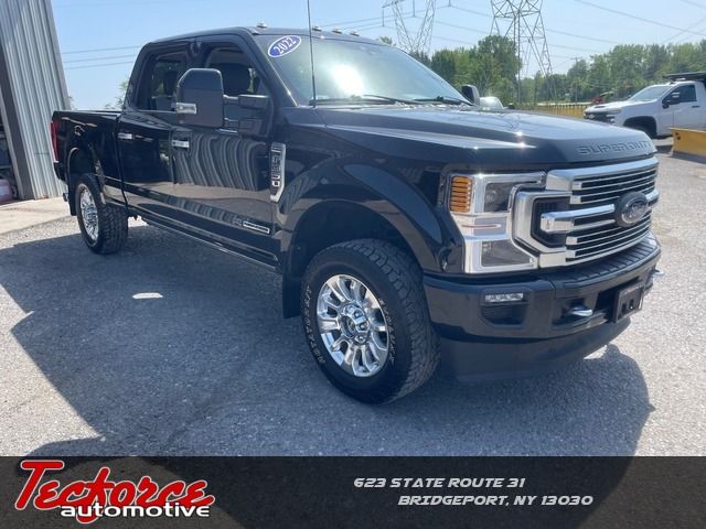 2022 Ford F-350SD Limited - Black Metallic exterior view 1