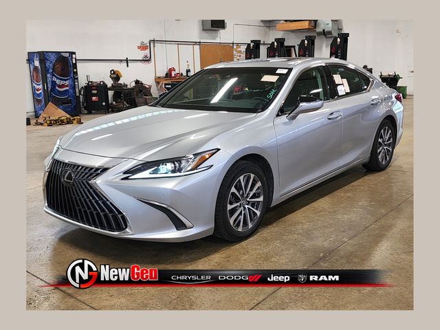Silver 2023 Lexus ES 350 FWD Sedan Front-Wheel Drive 8-Speed Automatic