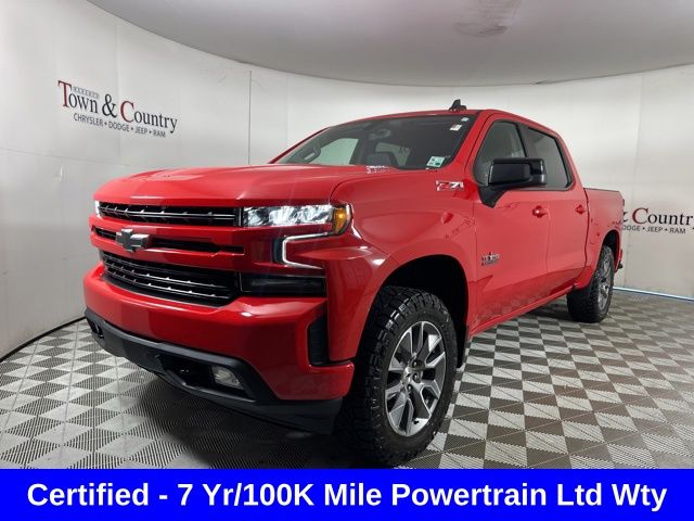 Cherry Red Tintcoat 2021 Chevrolet Silverado 1500 Pickup Truck Four-Wheel Drive Automatic