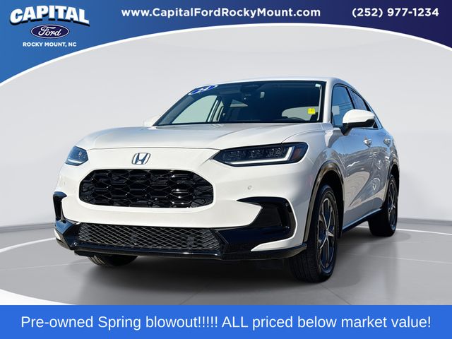 White 2024 Honda HR-V EX-L AWD SUV / Crossover All-Wheel Drive Continuously Variable Transmission