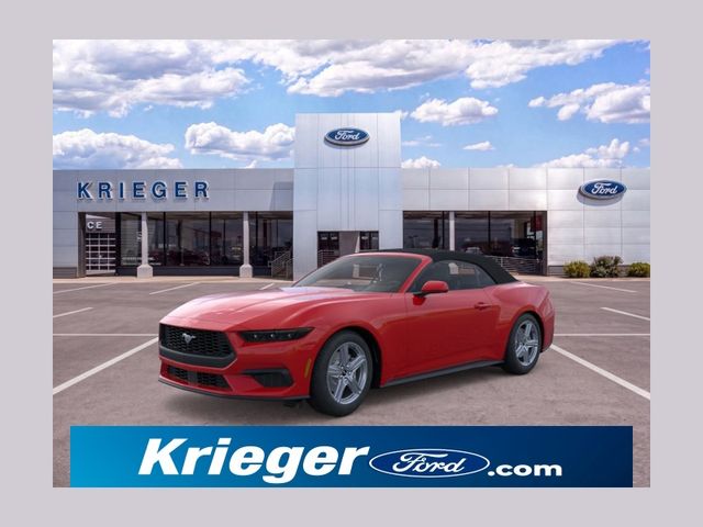 Race Red 2026 Ford Mustang Convertible Rear-Wheel Drive Automatic