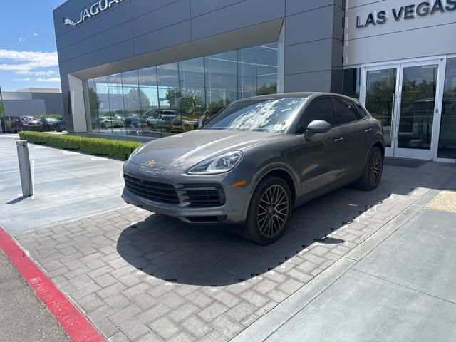 Gray (Quartzite Grey Metallic) 2021 Porsche Cayenne Coupe S AWD Coupe All-Wheel Drive 8-Speed Automatic