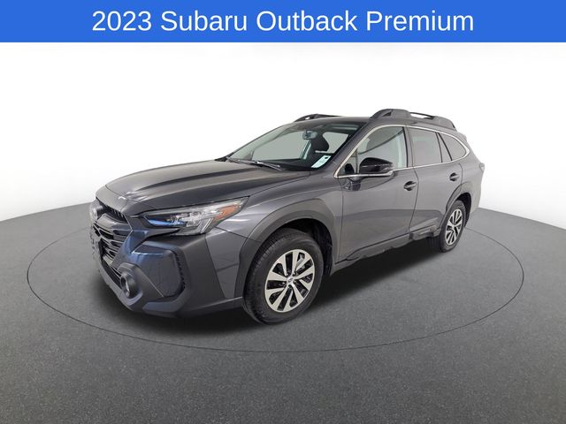 Gray Metallic 2023 Subaru Outback Premium AWD SUV / Crossover All-Wheel Drive Continuously Variable Transmission