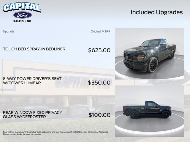 New 2025 Black Ford XL image 3
