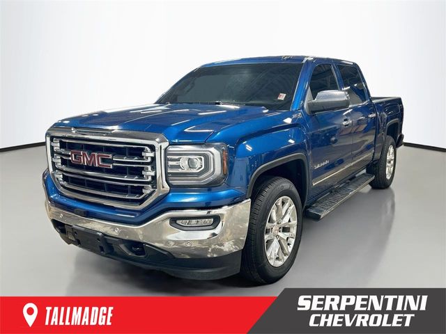 Stone Blue Metallic 2018 GMC Sierra 1500 Pickup Truck Four-Wheel Drive 8-Speed Automatic Overdrive