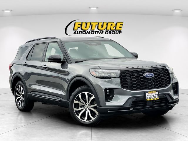 Gray Metallic 2025 Ford Explorer SUV / Crossover All-Wheel Drive Automatic