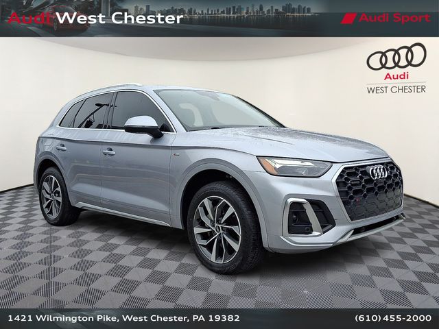 Florett Silver Metallic 2022 Audi Q5 quattro Premium Plus S Line 45 TFSI SUV / Crossover All-Wheel Drive 7-Speed Automatic