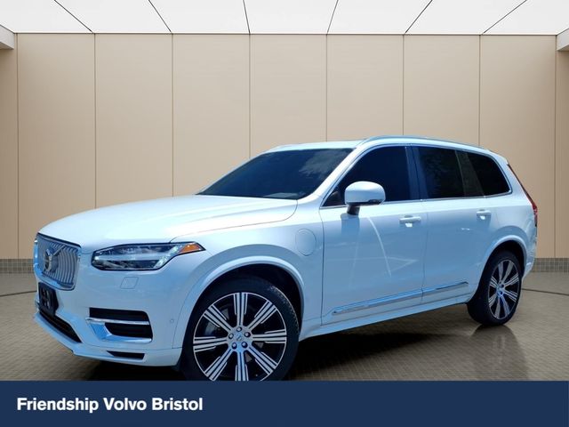 Crystal White 2024 Volvo XC90 Recharge T8 Plus Bright Theme 7-Passenger eAWD SUV / Crossover All-Wheel Drive Automatic