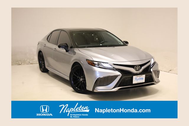 Celestial Silver Metallic 2022 Toyota Camry XSE FWD Sedan Front-Wheel Drive 8-Speed Automatic