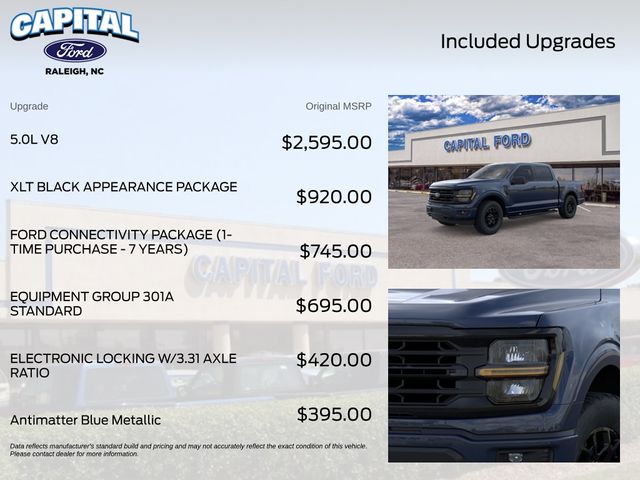 New 2026 Blue Ford XLT image 5