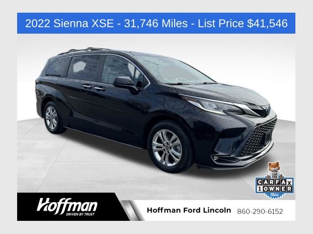 2022 Toyota Sienna XSE 7-Passenger AWD
