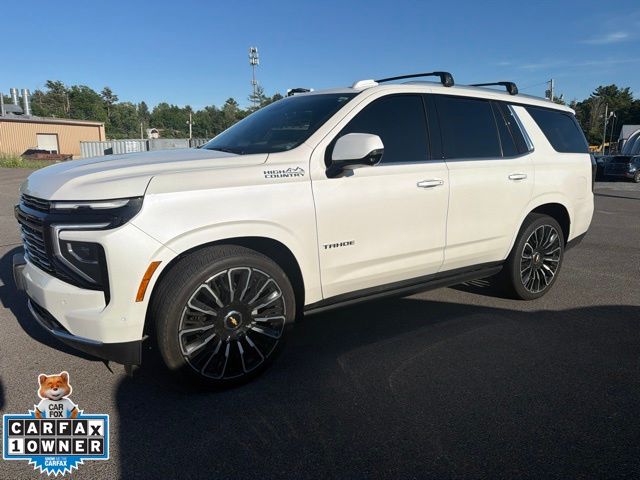 White (Iridescent Pearl Tricoat) 2025 Chevrolet Tahoe High Country 4WD SUV / Crossover Four-Wheel Drive