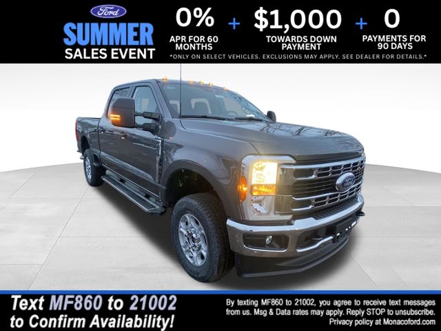 Gray Metallic 2026 Ford F-250 Super Duty Pickup Truck Four-Wheel Drive Automatic