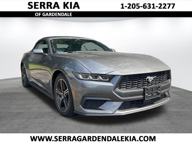 Gray Metallic 2025 Ford Mustang Convertible Rear-Wheel Drive Automatic