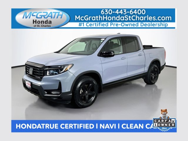 Sonic Gray Pearl 2023 Honda Ridgeline Pickup Truck All-Wheel Drive 9-Speed Automatic