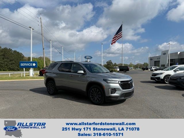 Sterling Gray Metallic 2023 Chevrolet Traverse RS FWD SUV / Crossover Front-Wheel Drive 9-Speed Automatic
