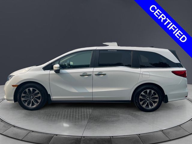 Platinum White Pearl 2024 Honda Odyssey Minivan Front-Wheel Drive Automatic