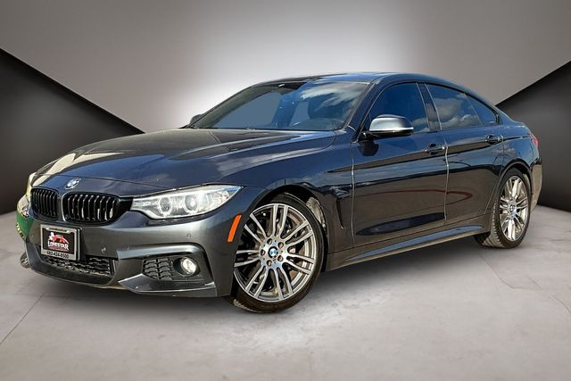 Gray (Mineral Grey Metallic) 2016 BMW 4 Series 428i Gran Coupe RWD Sedan Rear-Wheel Drive 8-Speed Automatic
