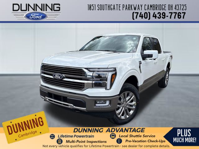 Star White Metallic Tri-Coat 2026 Ford F-150 King Ranch SuperCrew 4WD Pickup Truck Four-Wheel Drive Automatic