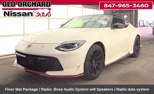 Pearl White/Super Black 2025 Nissan Z Coupe Rear-Wheel Drive 9-Speed Automatic
