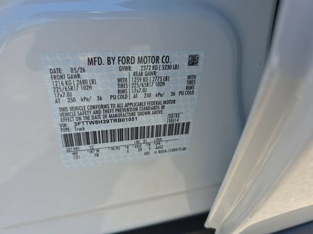 New 2026 Oxford White Ford XLT image 35