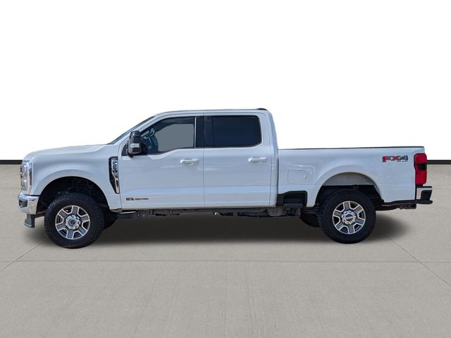 2025 Ford F-250SD Lariat White at Texan Dodge Chrysler Jeep Ram