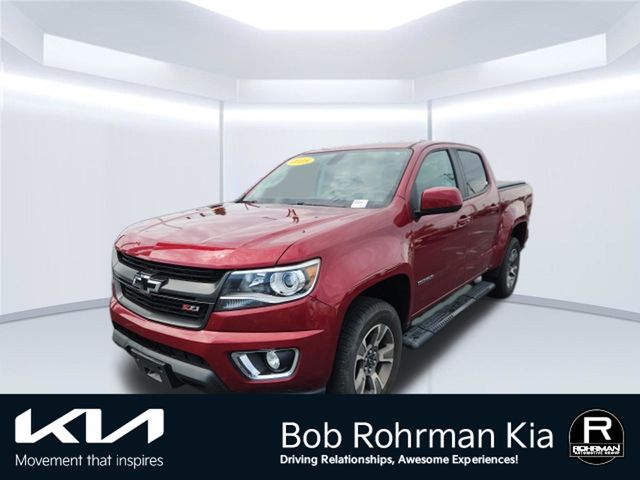 Cajun Red Tintcoat 2018 Chevrolet Colorado Pickup Truck Four-Wheel Drive 8-Speed Automatic