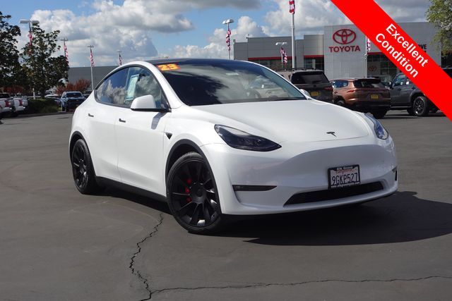 used 2023 Tesla Model Y car, priced at $25,800