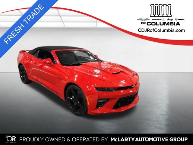Red Hot 2017 Chevrolet Camaro Convertible Rear-Wheel Drive 8-Speed Automatic