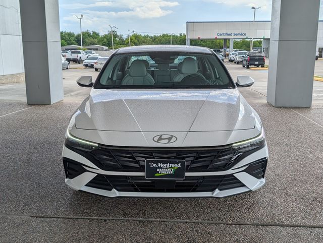 2026 Hyundai Elantra Limited White at DeMontrond Gulf Freeway