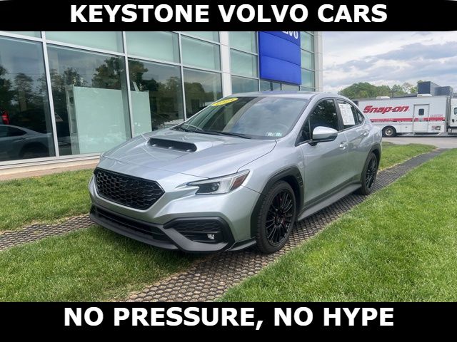 Ice Silver Metallic 2024 Subaru WRX Sedan All-Wheel Drive 6-Speed Manual