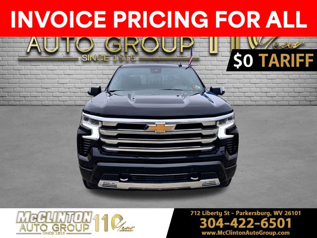 2025 Black Chevrolet Silverado 1500 High Country 4X4 Truck