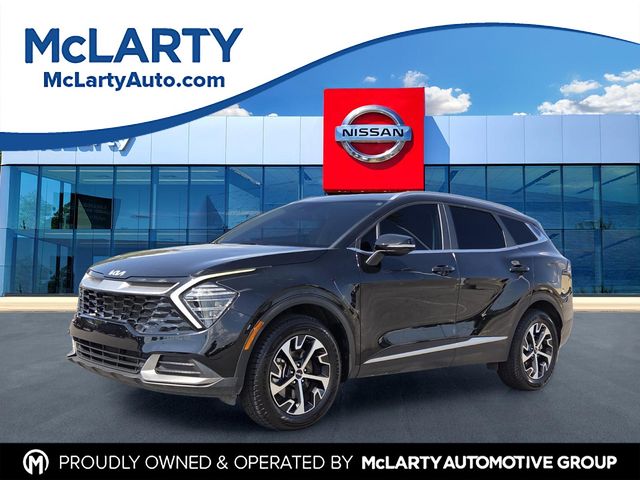 Ebony Black 2024 Kia Sportage SUV / Crossover All-Wheel Drive 8-Speed Automatic