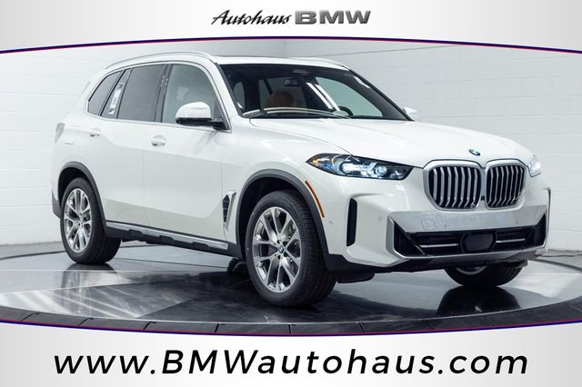 Mineral White Metallic 2026 BMW X5 SUV / Crossover All-Wheel Drive 8-Speed Automatic