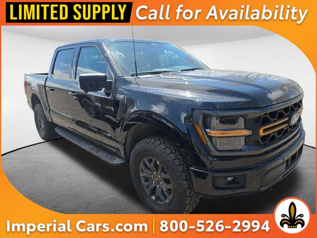 Agate Black Metallic 2025 Ford F-150 Tremor SuperCrew 4WD Pickup Truck Four-Wheel Drive Automatic