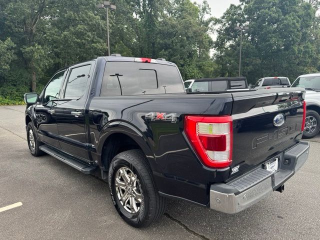 Used 2021 Blue Ford Lariat image 5