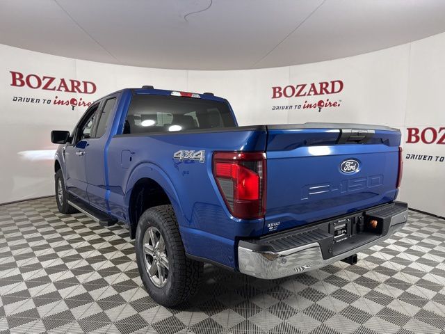 2025 Atlas Blue Metallic Ford F-150 XLT 4X4 Truck